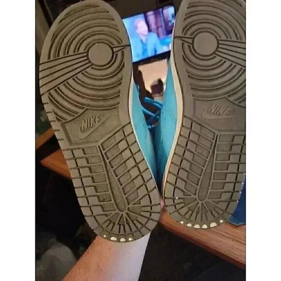 Nike Air Jordan 1 Flight High Tops 372704-409 Men's Basketball Shoes Sz 9 NiceB7 - Picture 9 of 10